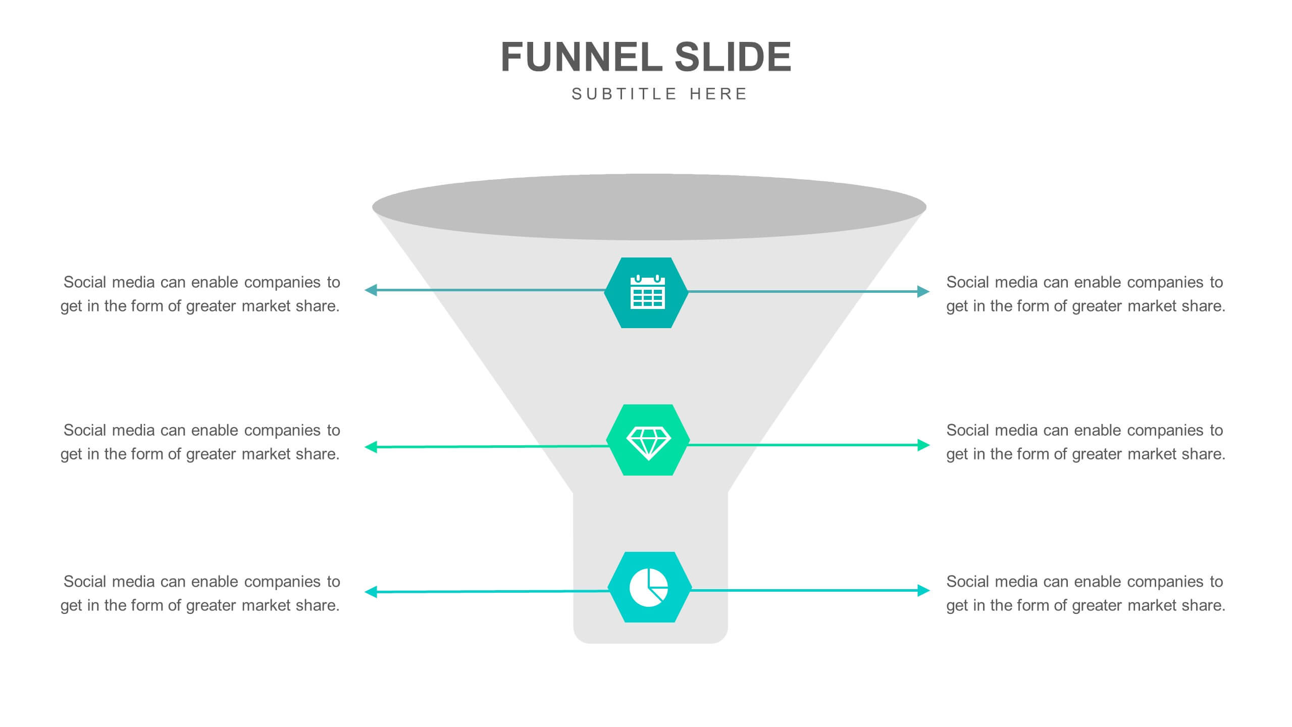 Slide Templates Funnel Slide
