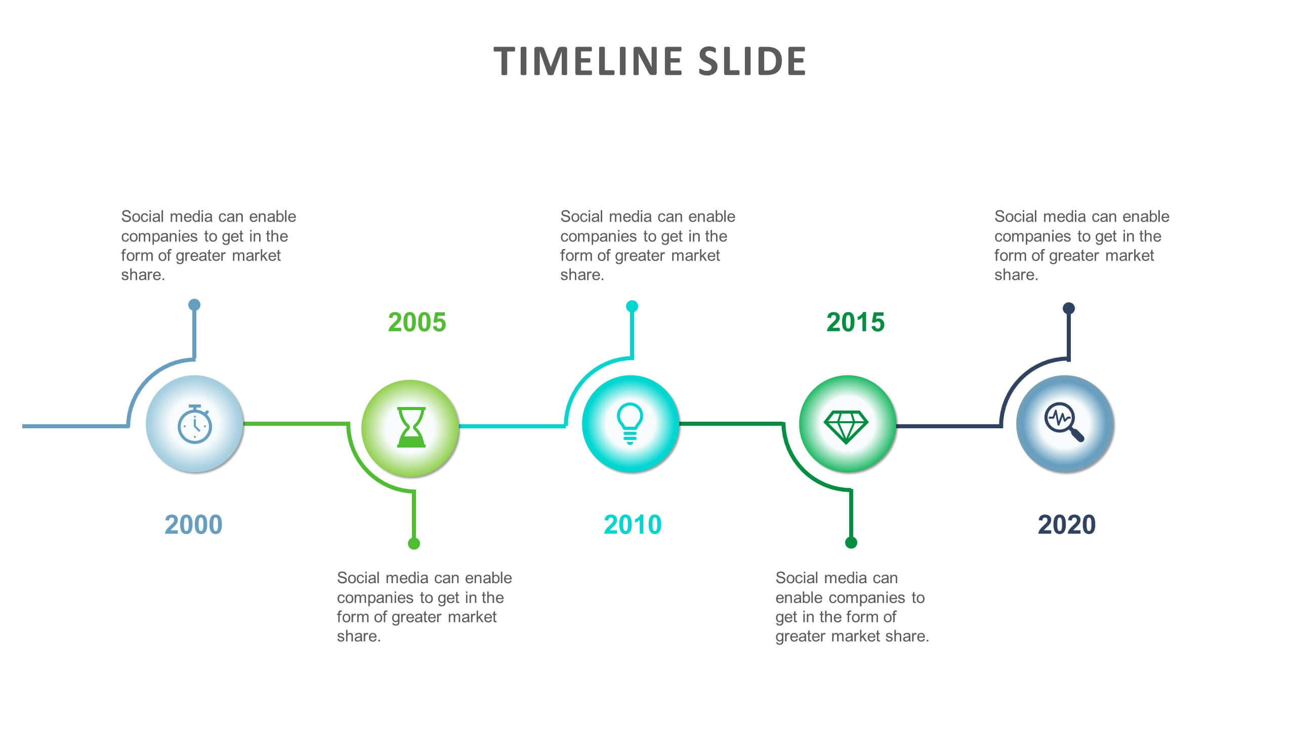 Slide Templates Timeline Slide