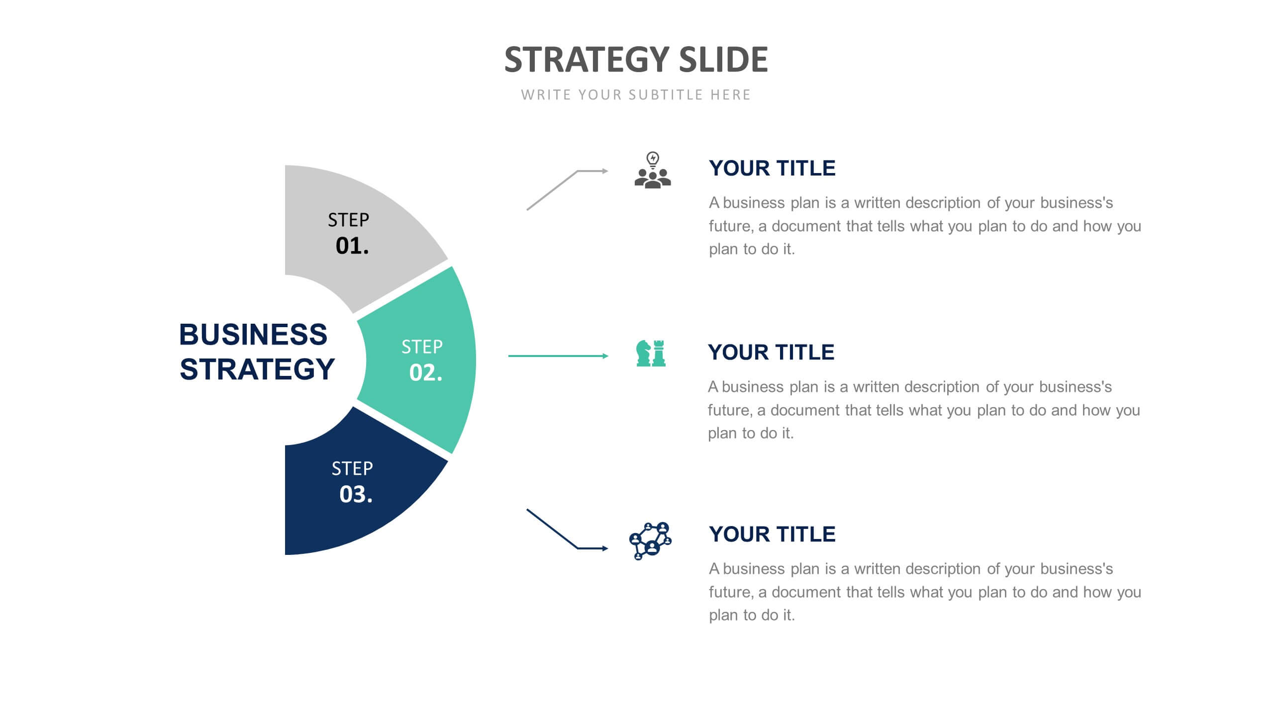 Slide Templates Strategy Slide