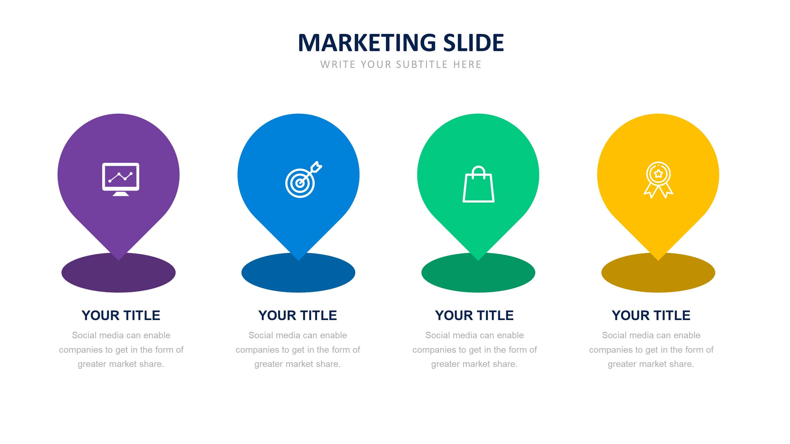 Slide Templates Marketing Slide