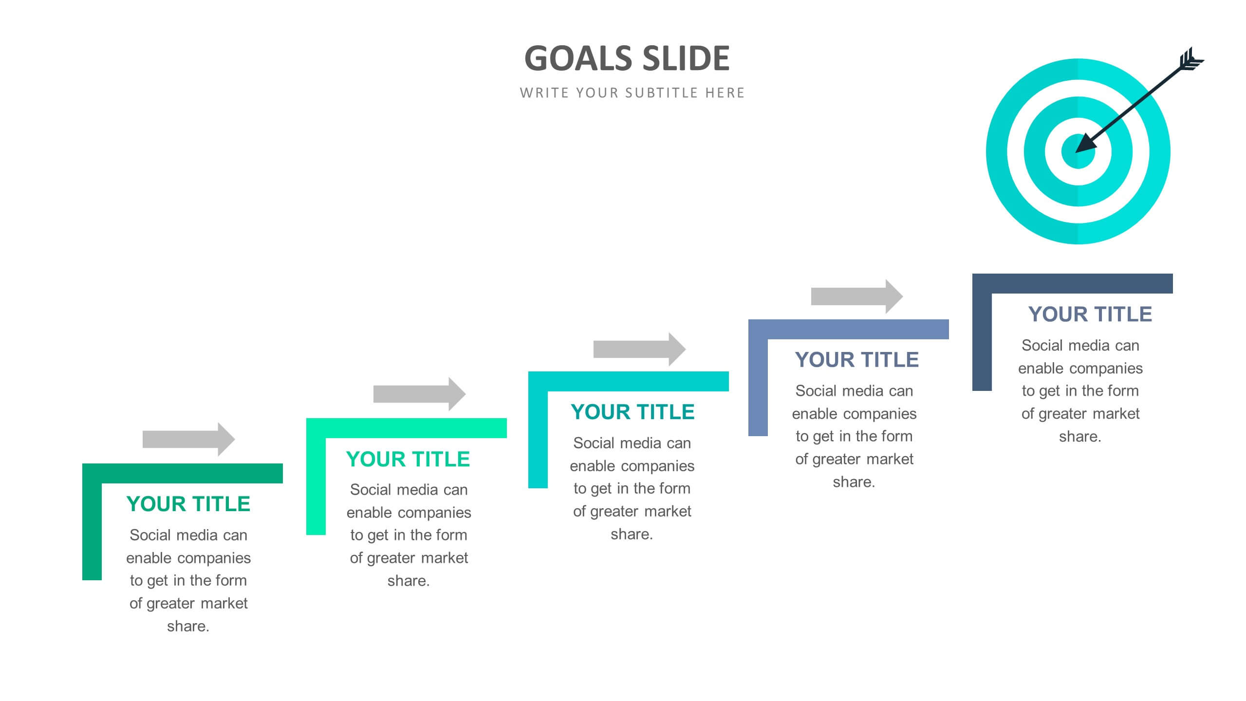Slide Templates: Goal Slide