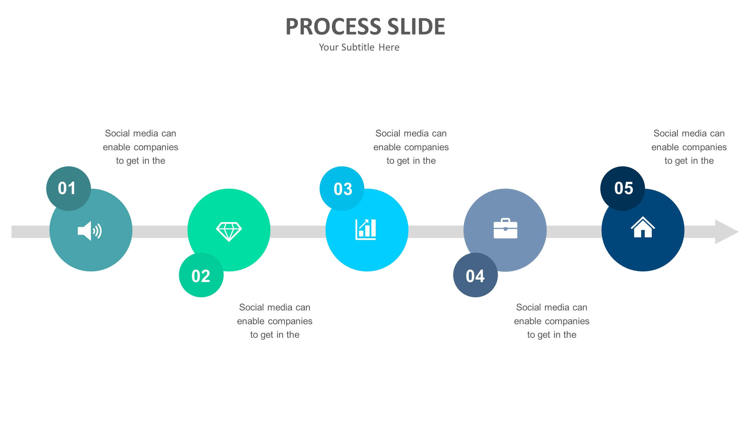 Slide Templates Process Slide