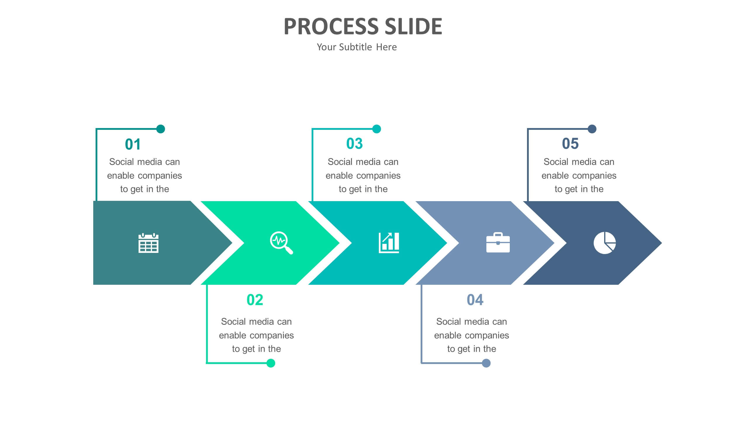 Slide Templates Process Slide