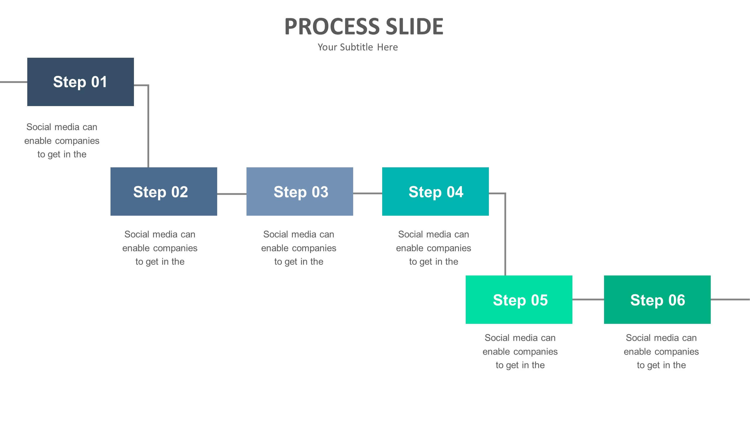 Slide Templates: Process Slide